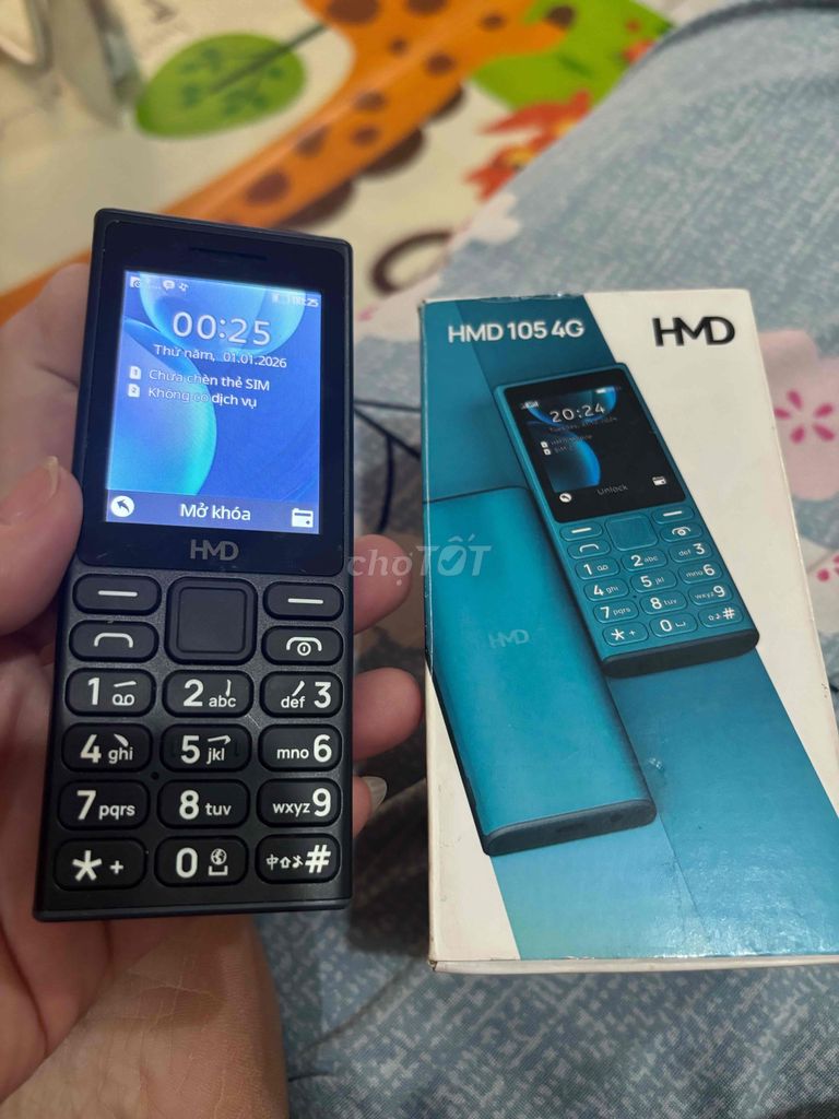 HMD 105 4G Đen Đã sử dụng. Mua bán Điện thoại tại Quận Hà Đông Hà Nội được đăng bởi Tuyết hình 1