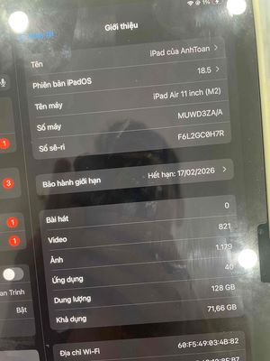 ipad 6 m2 còn bao hành. Mua bán Máy tính bảng tại Thành phố Qui Nhơn Bình Định được đăng bởi Toàn Anh Thái