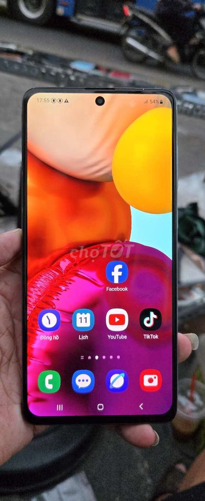 Galaxy A71 128GB đẹp 98% giá rẻ. Mua bán Điện thoại tại Quận 8 Tp Hồ Chí Minh được đăng bởi Thiên Hòa mobile  hình 1