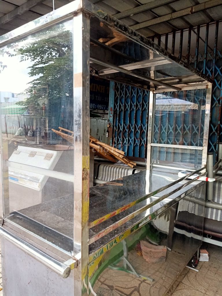 Xe bán hàng Inox 1m6 x 1m8. Mua bán Đồ chuyên dụng, Giống nuôi trồng tại Quận Bình Tân Tp Hồ Chí Minh được đăng bởi Nhật Phạm  hình 1