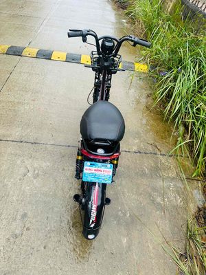 Xe đạp điện 133 Đen tem đỏ, Bình và Ic mới 100%.. Mua bán Xe điện tại Quận Liên Chiểu Đà Nẵng được đăng bởi Xe Điện Sang Hồng Phát hình 1