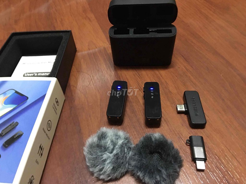 Micro không dây Đen Ghi âm Livestream. Mua bán Tivi, Âm thanh tại Quận Hai Bà Trưng Hà Nội được đăng bởi Nguyễn hình 1