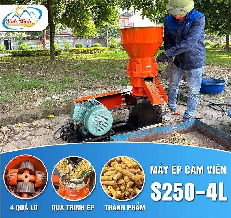 Máy ép cám S250-4l