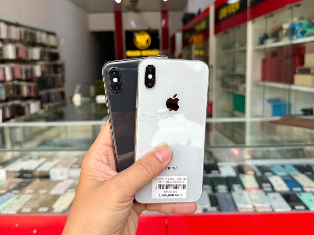 iPhone X 64GB Đen, Trắng Đã qua sử dụng. Mua bán Điện thoại tại Huyện Đức Trọng Lâm Đồng được đăng bởi Mạnh Mobile hình 1