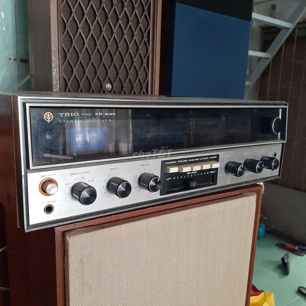 Amply Trio KR-4140 Bạc Đã sử dụng. Mua bán Tivi, Âm thanh tại Quận 12 Tp Hồ Chí Minh được đăng bởi Thang Le hình 1