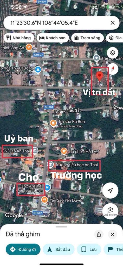 chủ ngộp gởi lô đất mặt tiền nhựa