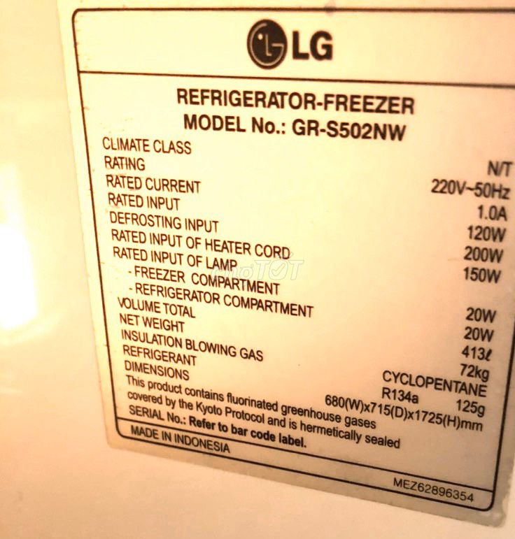 0907558498 - Tủ lạnh LG GREEN PLASMA