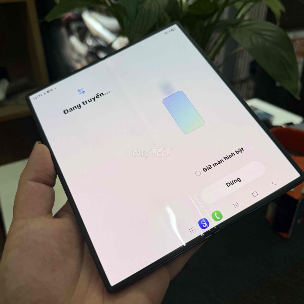 Samsung Z Fold 6 Xanh 12GB/256GB Hàn Quốc. Mua bán Điện thoại tại Quận Thanh Xuân Hà Nội được đăng bởi tot didong hình 1