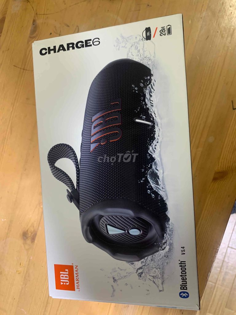 Loa Bluetooth JBL Charge 6 Đen. Mua bán Tivi, Âm thanh tại Thành phố Qui Nhơn Bình Định được đăng bởi nguyen thuy my duyen hình 1