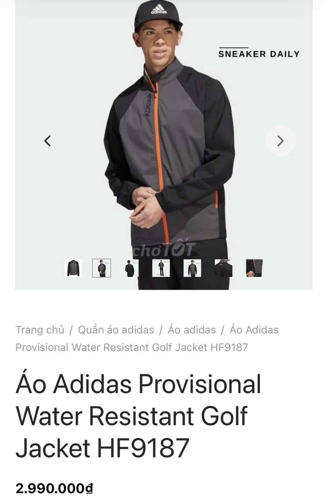 Áo khoác Adidas PROV JACKET chính hãng