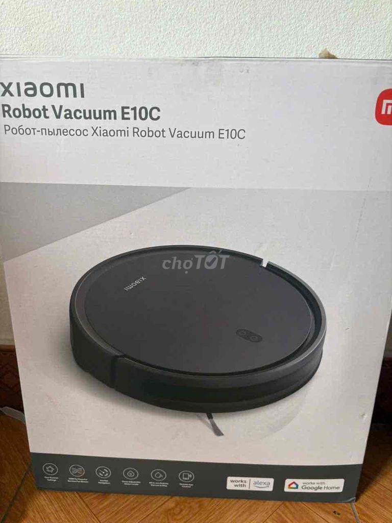Robot hút bụi Xiaomi Robot Vacuum E10C Đen. Mua bán Nội thất, đồ gia dụng khác tại Quận Thanh Khê Đà Nẵng được đăng bởi thảo ngọc hình 1