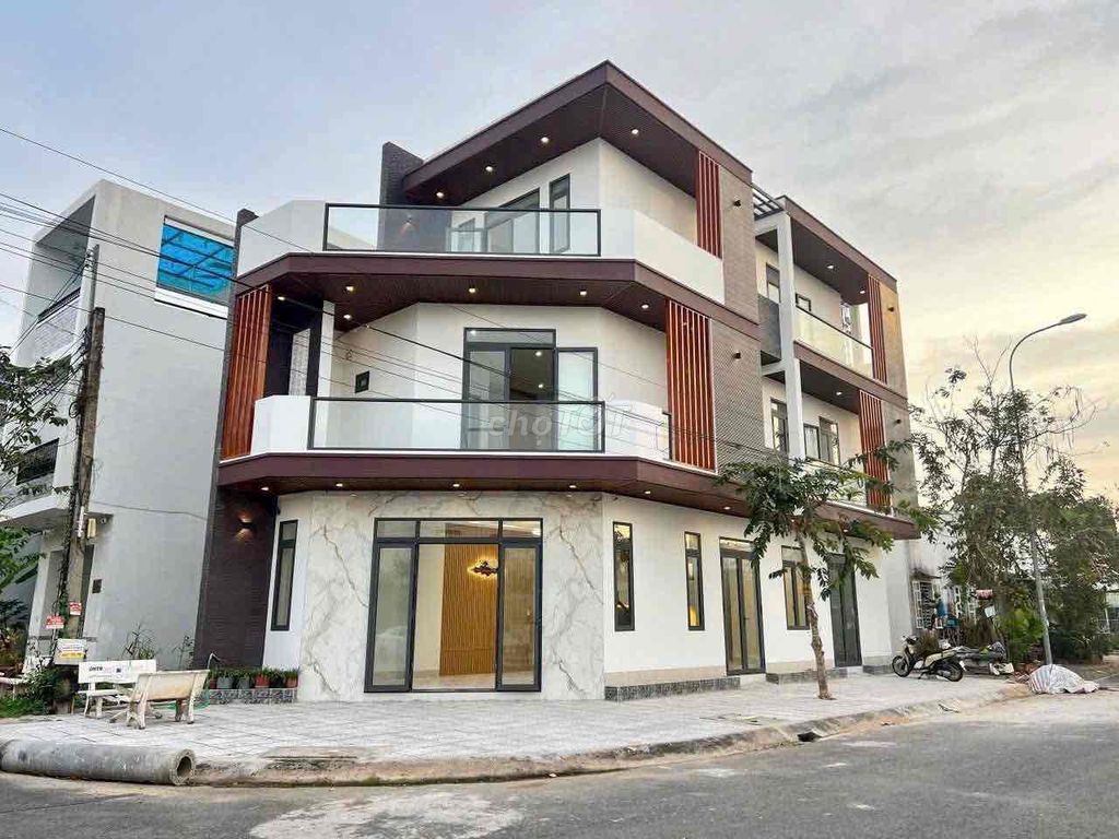 BÁN NHÀ 2 LẦU MỚI - GÓC B4 & B9 2 MẶT TIỀN - KDC PHÚ AN
