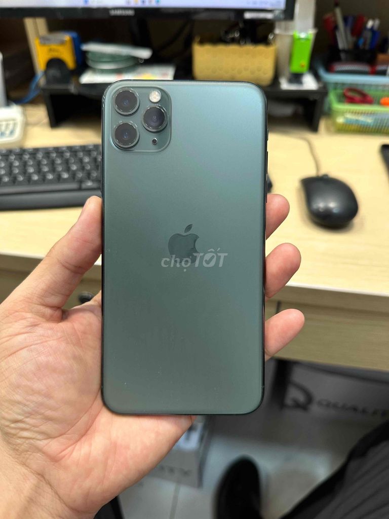 Apple iPhone 11 Pro Max 256GB xanh. Mua bán Điện thoại tại Quận Tân Bình Tp Hồ Chí Minh được đăng bởi Bư hình 1