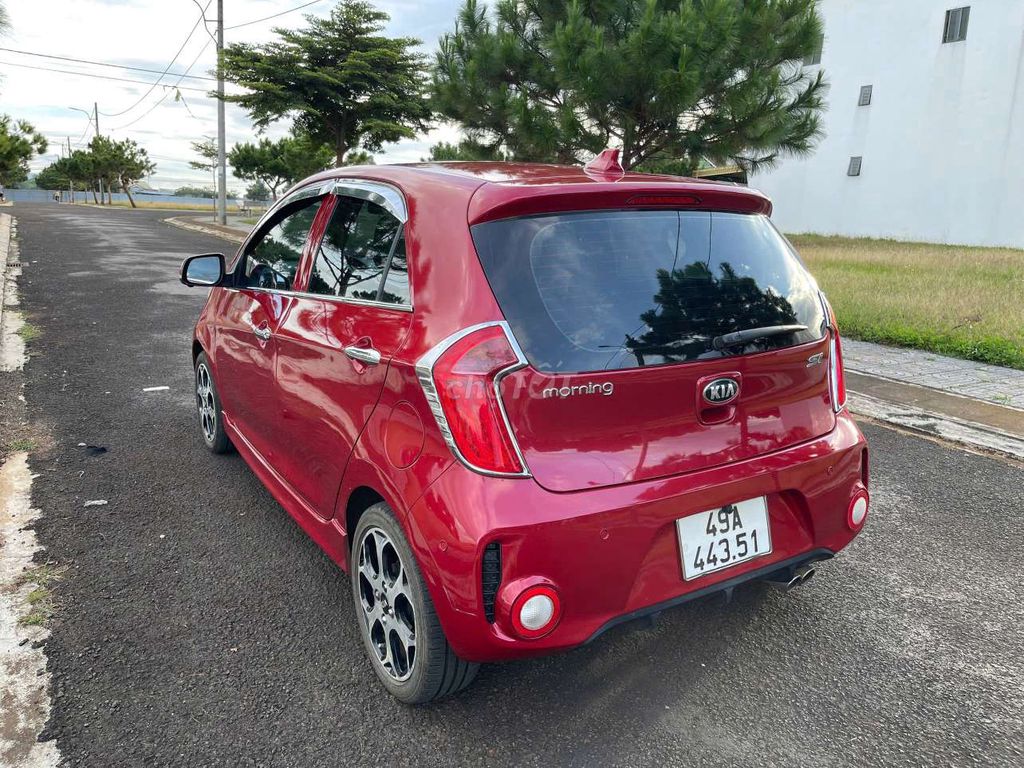 Kia morning Si 2015 số tự động bản full.. Mua bán Ô tô tại Thành phố Pleiku Gia Lai được đăng bởi A chung hình 4
