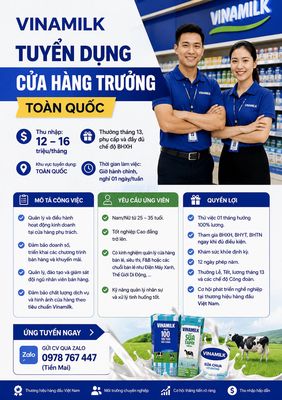 Việc làm Huyện Giồng Trôm Bến Tre - Tuyển Nhân viên kinh doanh Nguyễn An Nam lương Đến 16 triệu/tháng