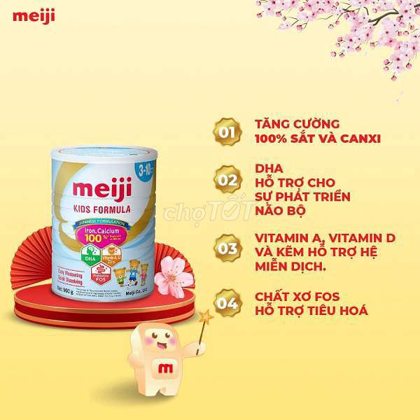 Sữa bột Meiji 900g vị thanh cho bé 3-10 tuổi. Mua bán Đồ ăn, thực phẩm và các loại khác tại Huyện Nhà Bè Tp Hồ Chí Minh được đăng bởi TIÊN NGUYỄN hình 1