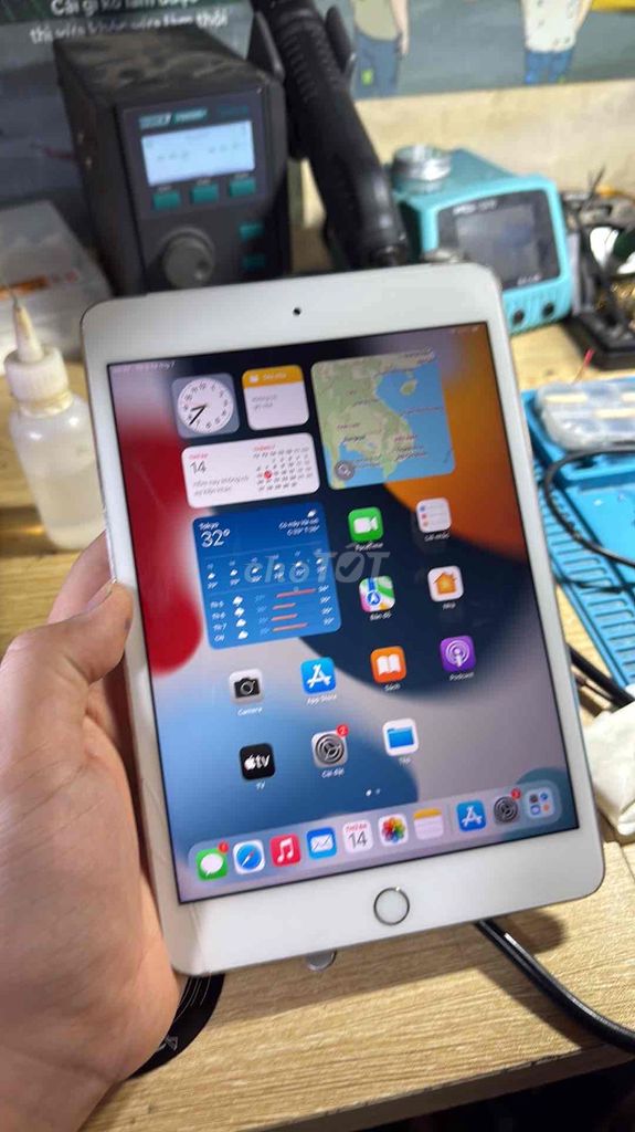 Apple iPad mini 4 16GB Vàng 4G. Mua bán Máy tính bảng tại Thị xã Sơn Tây Hà Nội được đăng bởi Cao Hoàng hình 1