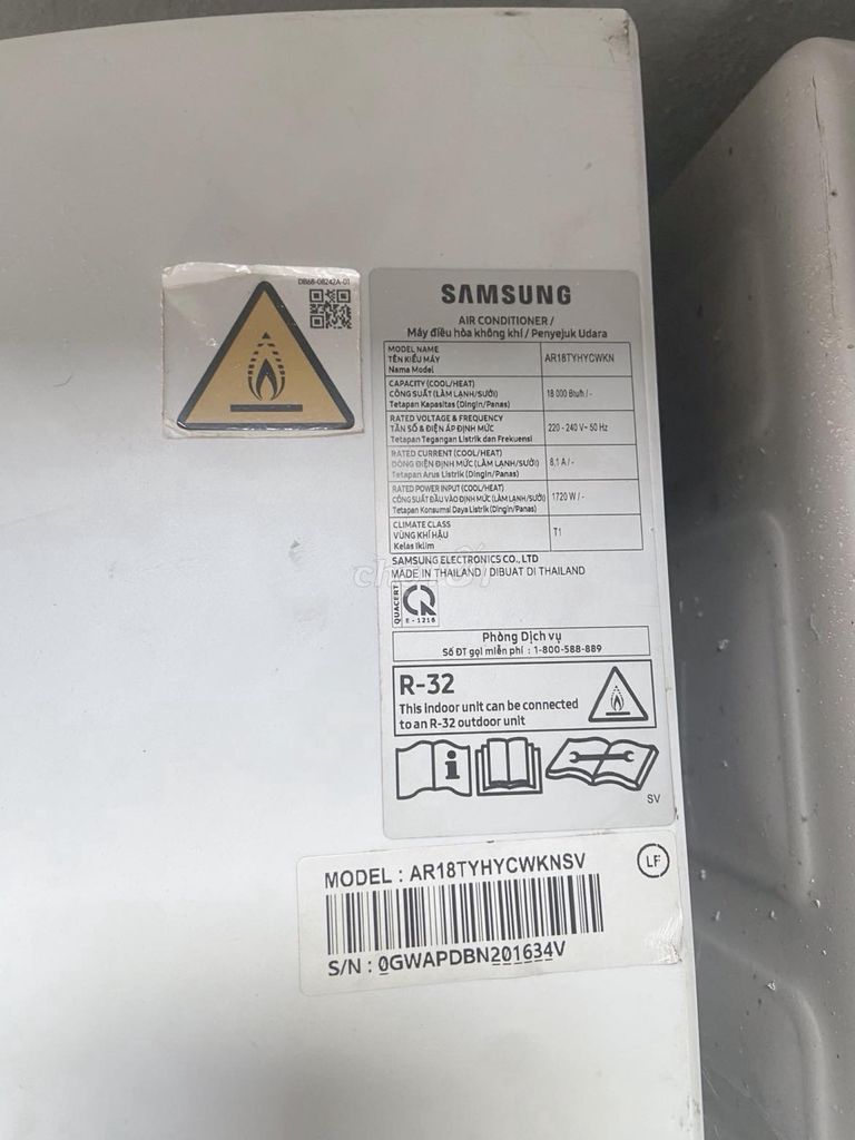 Máy lạnh Samsung 1HP 9400 Btu