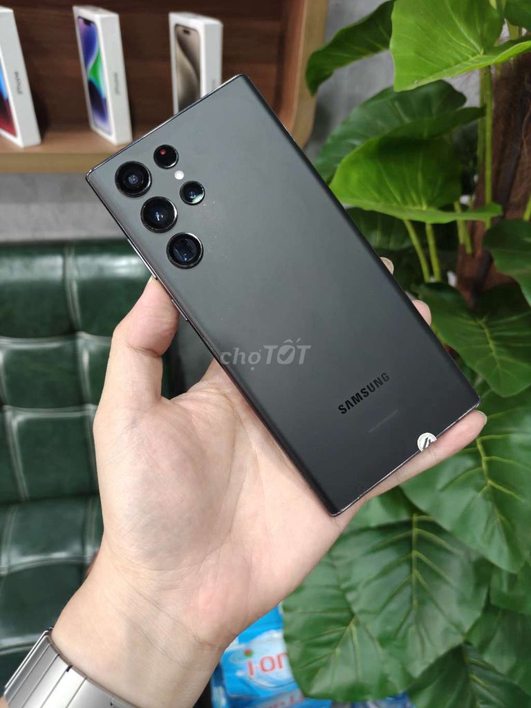 Samsung S22 Ultra 128GB Đen Fullbox 98%. Mua bán Điện thoại tại Thành phố Buôn Ma Thuột Đắk Lắk được đăng bởi Định Phone47 hình 1