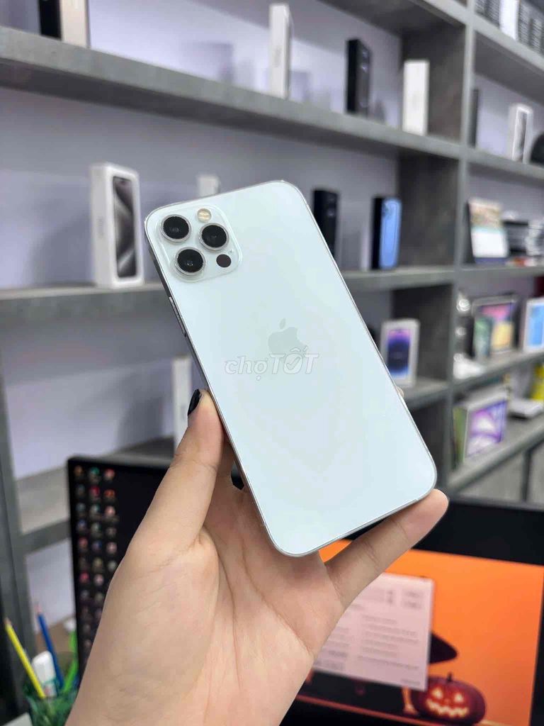 Apple iPhone 12 Pro Max 128GB Trắng Đã sử dụng. Mua bán Điện thoại tại Quận Cầu Giấy Hà Nội được đăng bởi Cầm Đồ Thanh Lý hình 1