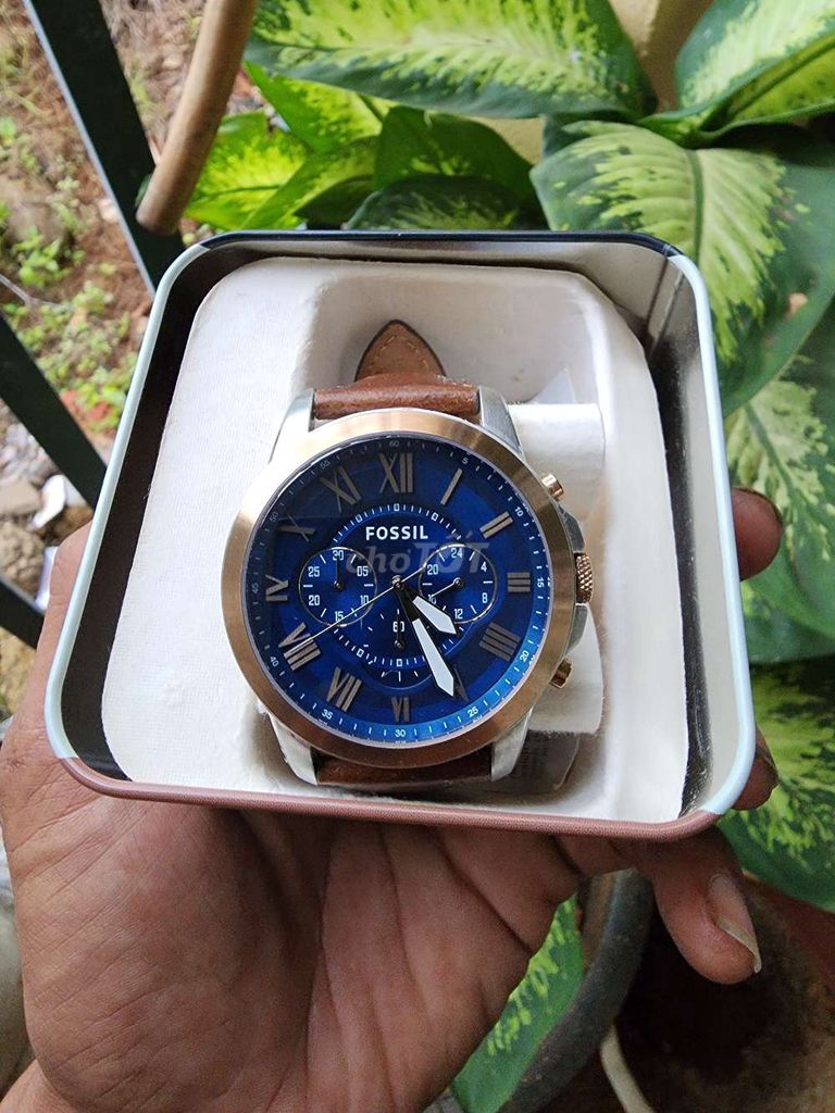 Đồng hồ Fossil Nam Pin 42mm Xanh Nâu Như mới. Mua bán Đồng hồ tại Huyện Đất Đỏ Bà Rịa - Vũng Tàu được đăng bởi Nguyễn duy học hình 1