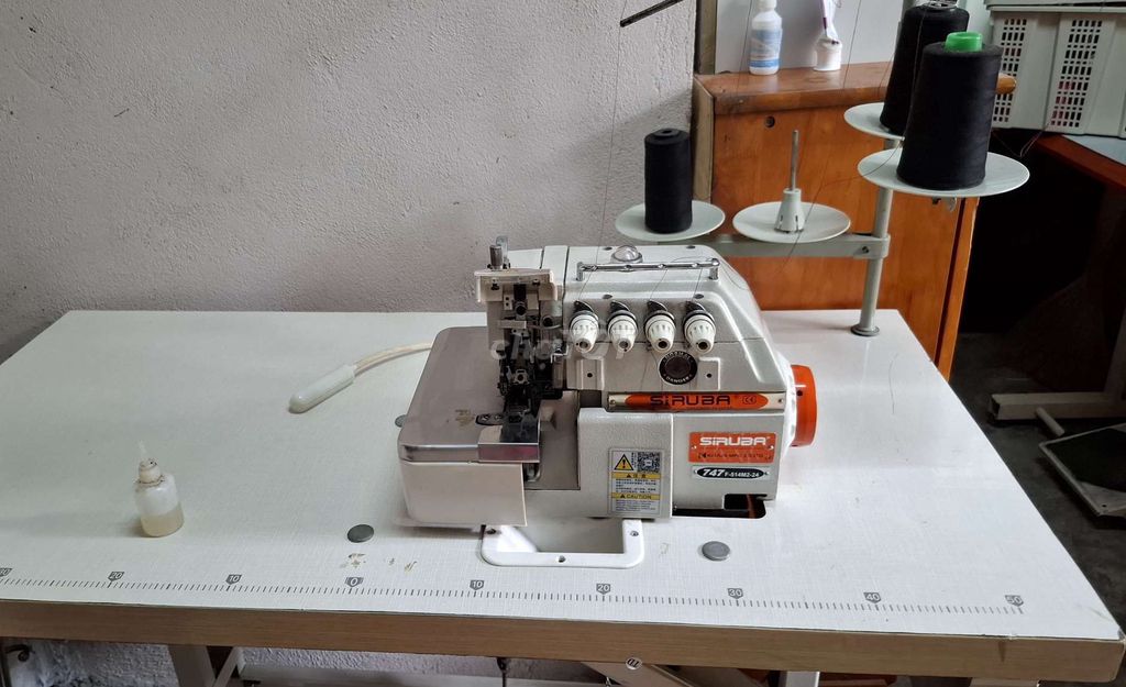 Máy vắt sổ Siruba 747F 2 kim 4 chỉ. Mua bán Đồ chuyên dụng, Giống nuôi trồng tại Quận 12 Tp Hồ Chí Minh được đăng bởi nguyễn Tiên hình 1