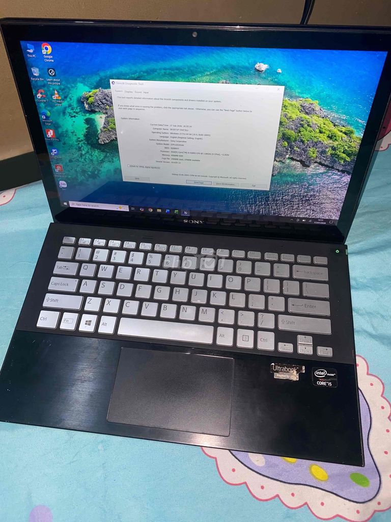 Sony Vaio SVP13223CGB i5 4GB/256GB SSD Đen. Mua bán Laptop tại Thành phố Châu Đốc An Giang được đăng bởi tran minh hình 1