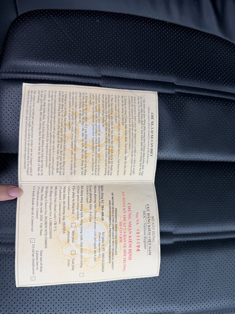 Honda CR-V 2020 L Sensing Đỏ. Mua bán Ô tô tại Thành phố Sông Công Thái Nguyên được đăng bởi Phan Hải hình 5