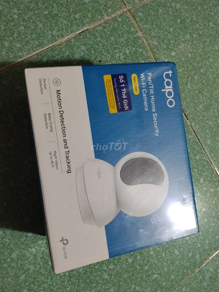 Camera an ninh Tapo C200 Trắng. Mua bán Máy ảnh, Máy quay tại Thành phố Sa Đéc Đồng Tháp được đăng bởi Chaunhiem Nhiem hình 1