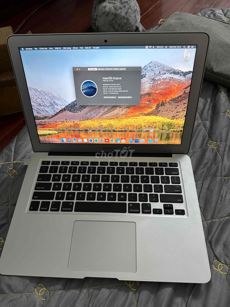 Apple MacBook Air 2017 i5 8GB/256GB. Mua bán Laptop tại Quận Long Biên Hà Nội được đăng bởi Ngoc Diep - Jolie hình 1