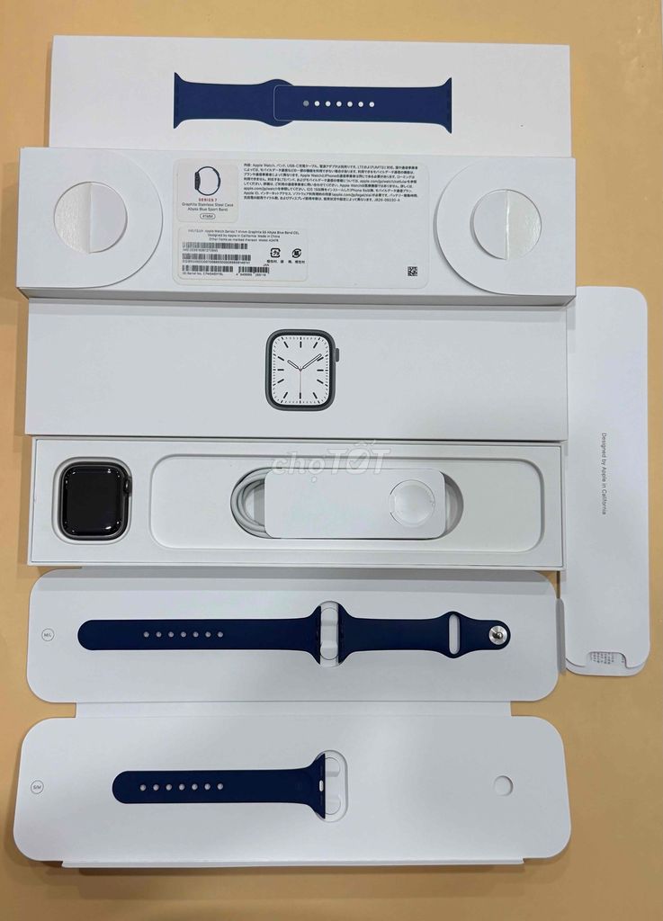 Apple Watch Series 7 41MM Thép Đen Esim Fullbox. Mua bán Thiết bị đeo thông minh tại Quận Bình Thạnh Tp Hồ Chí Minh được đăng bởi Đức Phong hình 1