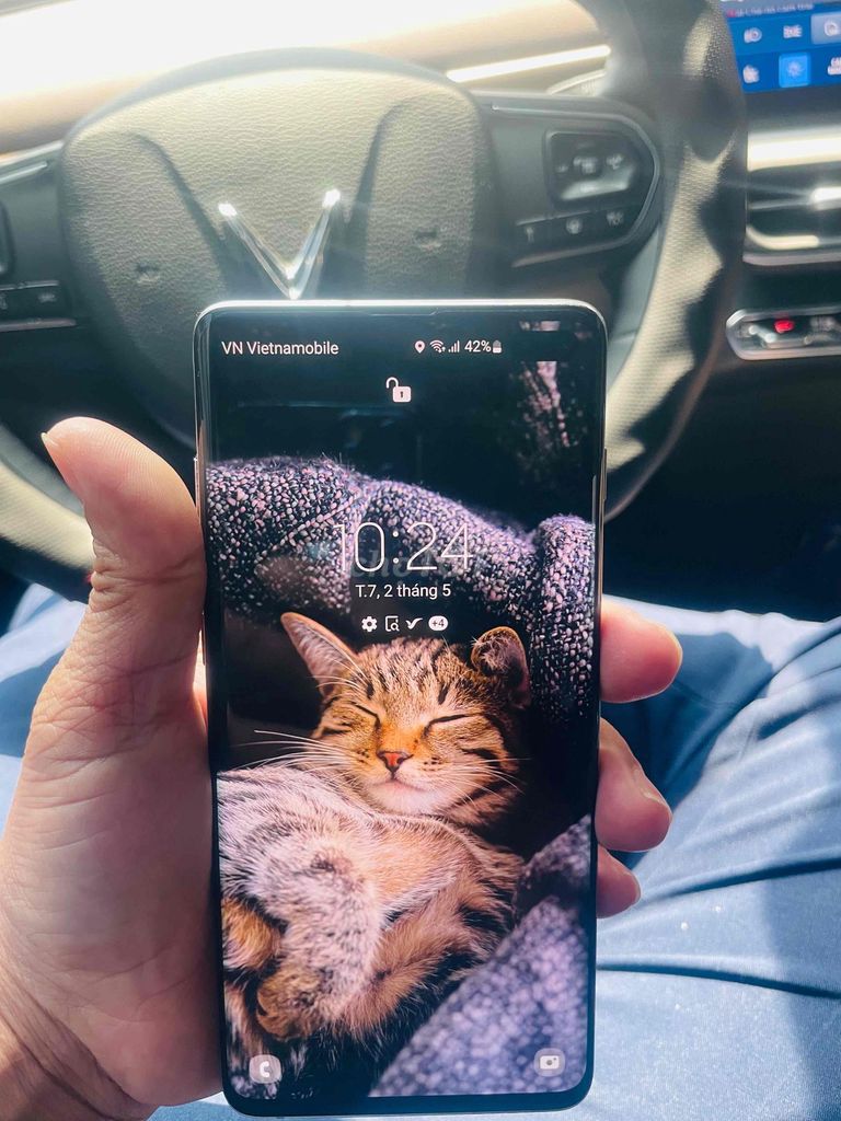 Samsung S10+ Đen. Mua bán Điện thoại tại Thị xã Phú Mỹ Bà Rịa - Vũng Tàu được đăng bởi Mr Vũ hình 1