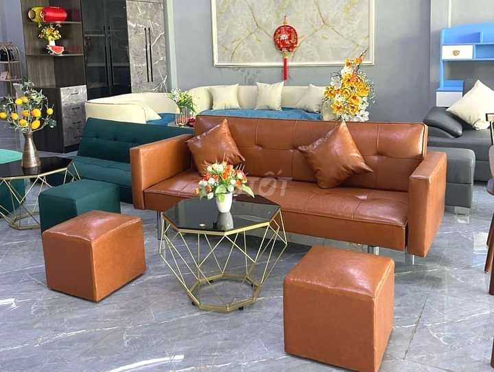 GHẾ SOFA- SẴN HÀNG - GIAO NGAY . SOFA BED