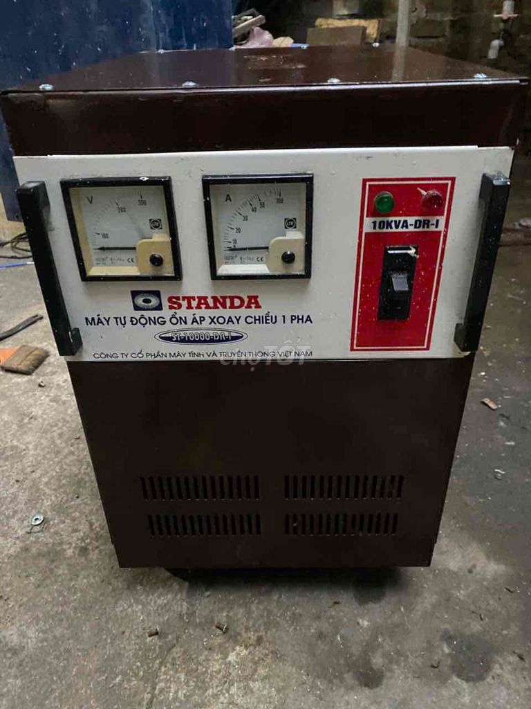 Ổn áp STANDA 10KVA-DR-I 1 pha. Mua bán Đồ chuyên dụng, Giống nuôi trồng tại Quận Long Biên Hà Nội được đăng bởi Quang Đạt hình 1