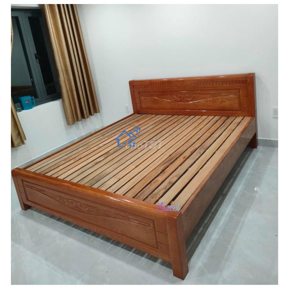 Giường ngủ Gỗ sồi ]] giường gỗ sồi $$ giường gỗ ||. Mua bán Giường, chăn ga gối nệm tại Quận 10 Tp Hồ Chí Minh được đăng bởi GIƯỜNG SẮT SƠN LÂM hình 1