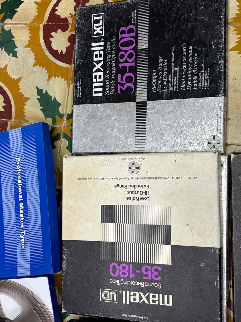 Băng từ Maxell XL I 35-180B- máy hát akai. Mua bán Sở thích khác tại Thành phố Vũng Tàu Bà Rịa - Vũng Tàu được đăng bởi Lê Linh hình 1