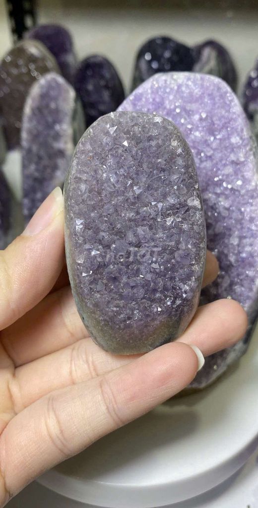 VIÊN ĐÁ THẠCH ANH TÍM ĐẸP