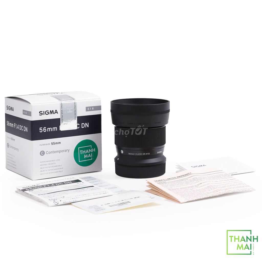 Ống kính Sigma 56mm f/1.4 DC DN Canon RF Đen. Mua bán Máy ảnh, Máy quay tại Quận Tân Bình Tp Hồ Chí Minh được đăng bởi Thanh hình 1