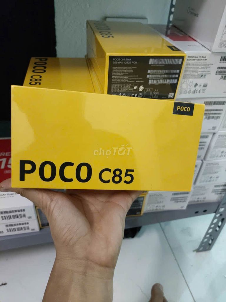 Poco C85 6GB/128GB Đen Mới. Mua bán Điện thoại tại Quận 1 Tp Hồ Chí Minh được đăng bởi Hội Đồ Điện Tử hình 1