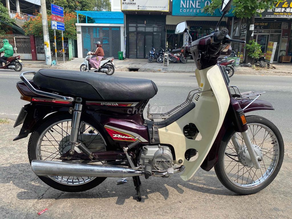 Honda Dream Thái 1997 Nâu đỏ. Mua bán Xe máy tại Huyện Hóc Môn Tp Hồ Chí Minh được đăng bởi xe máy Tùng Liên  hình 1
