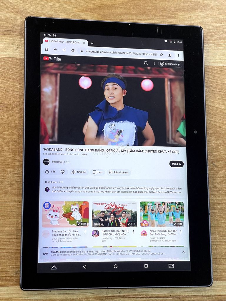 Lenovo TB3 32GB Đen. Mua bán Máy tính bảng tại Quận Thanh Xuân Hà Nội được đăng bởi Minh Trí Mobile hình 1