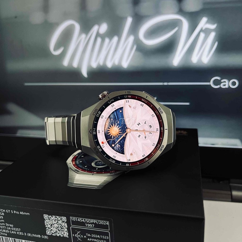 HUAWEI WATCH GT5 PRO TITAN. Mua bán Thiết bị đeo thông minh tại Quận Gò Vấp Tp Hồ Chí Minh được đăng bởi Cao An Vũ hình 1