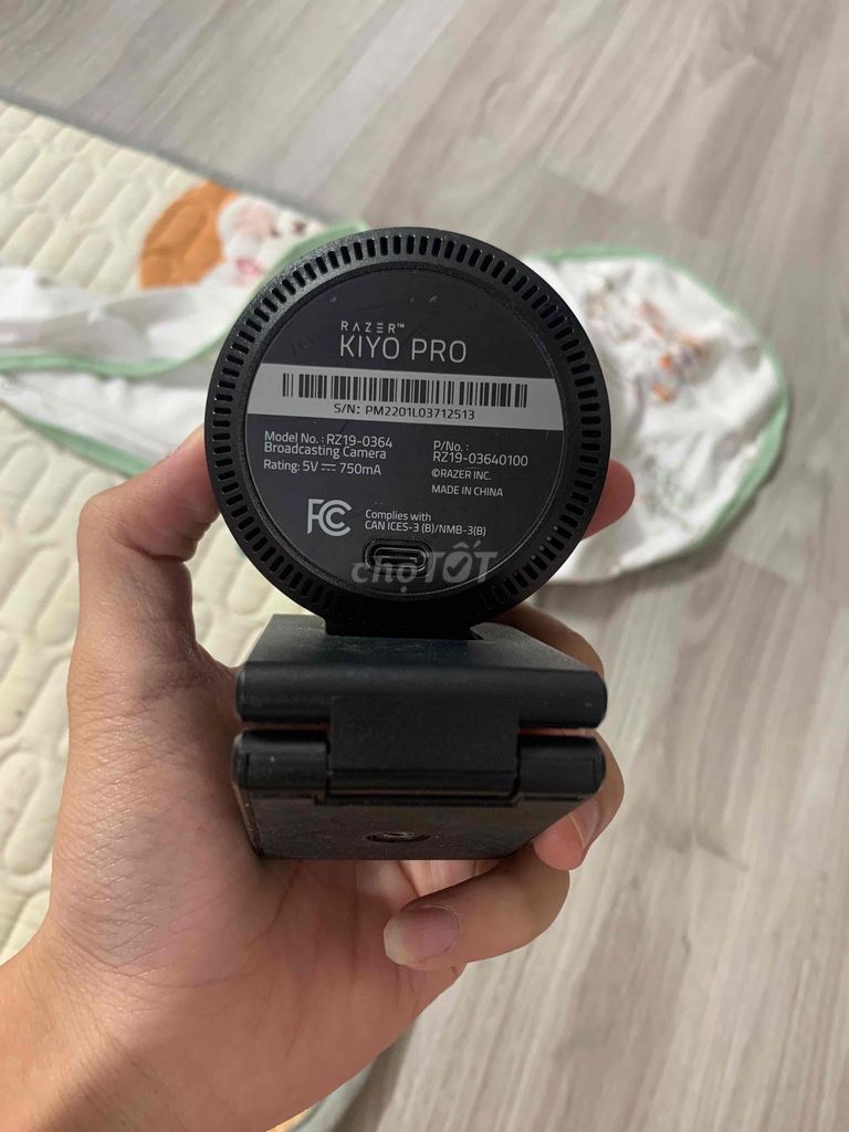 Webcam Razer Kiyo Pro Full HD 1080p Đen. Mua bán Phụ kiện (Màn hình, Chuột...) tại Quận Hoàn Kiếm Hà Nội được đăng bởi phamphuc hình 1