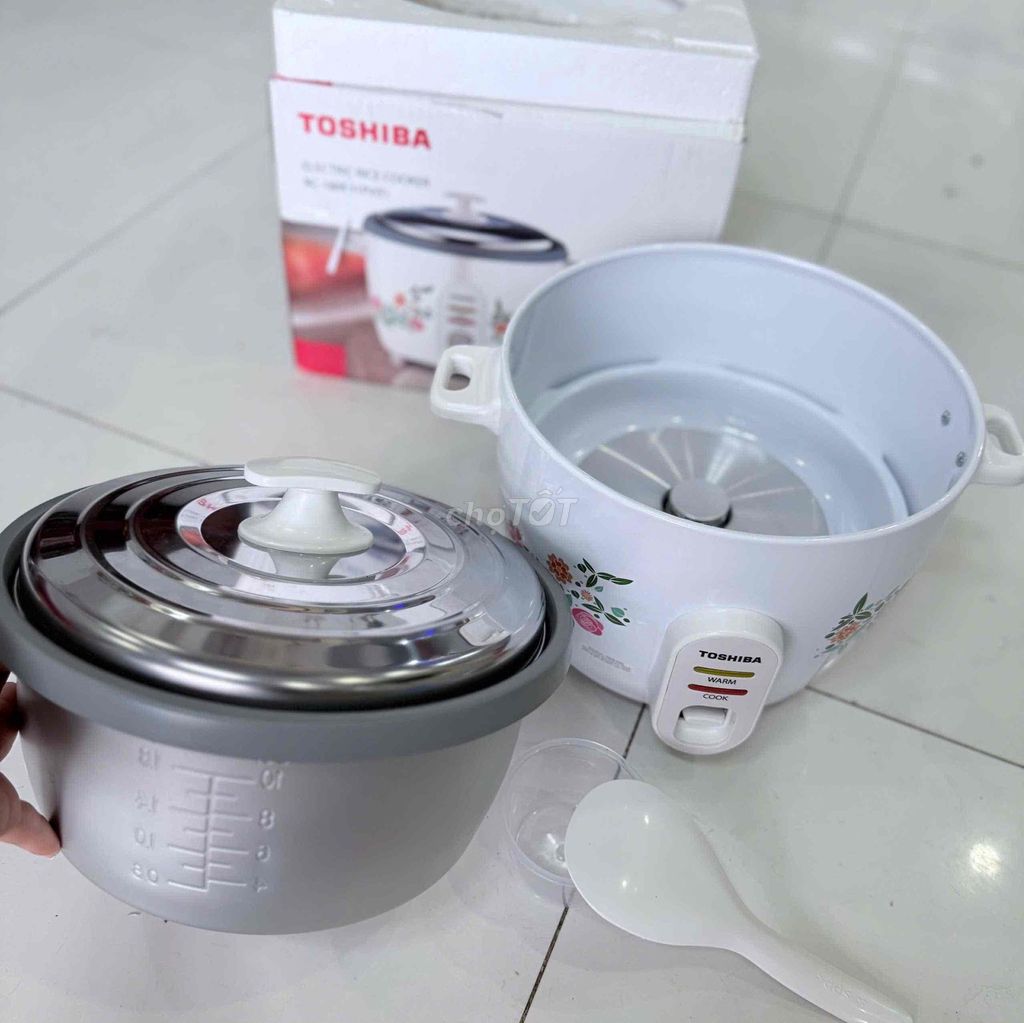 Nồi cơm điện Toshiba 1.8 lít Nhật. Mua bán Bếp, lò, đồ điện nhà bếp tại Huyện Củ Chi Tp Hồ Chí Minh được đăng bởi Nguyễn văn lâm  hình 1