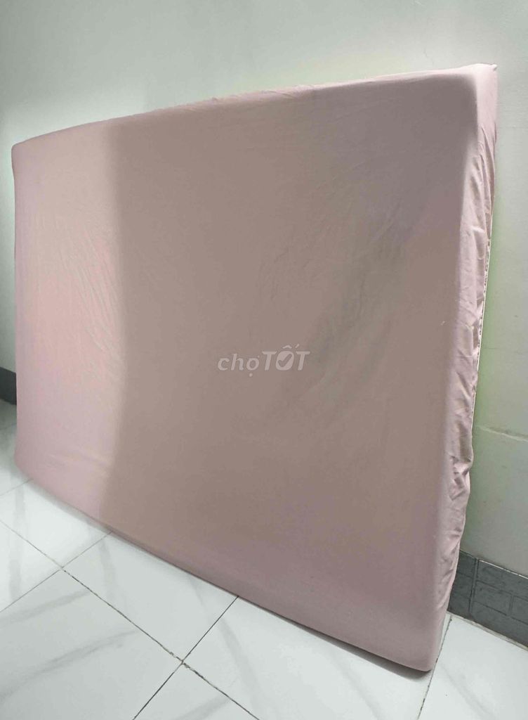 Nệm 1m6x2m Hồng nhạt 15cm. Mua bán Giường, chăn ga gối nệm tại Thành phố Vĩnh Long Vĩnh Long được đăng bởi Nhung Nguyen hình 1