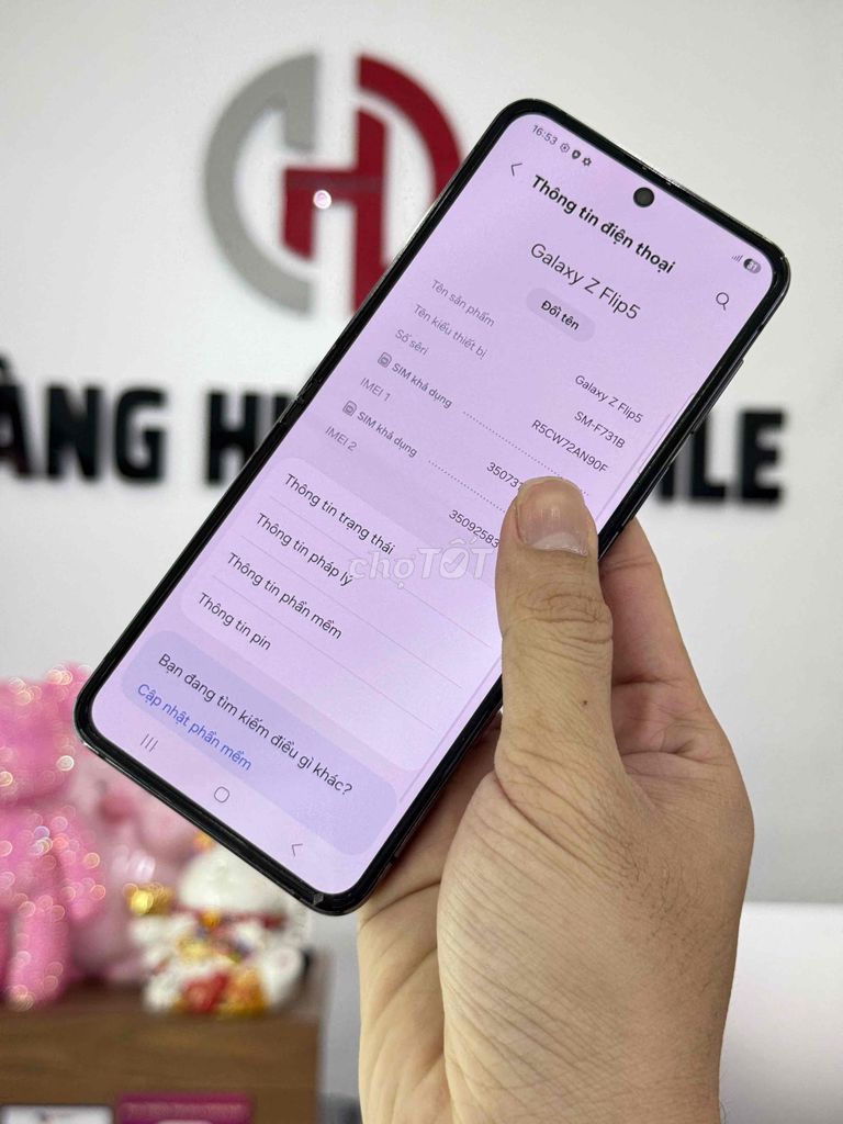 Z FLIP5 512GB SSVN ĐEN ĐẸP 98%-GÓP-THU MUA. Mua bán Điện thoại tại Quận 7 Tp Hồ Chí Minh được đăng bởi Hoàng Hiệp Mobile hình 6