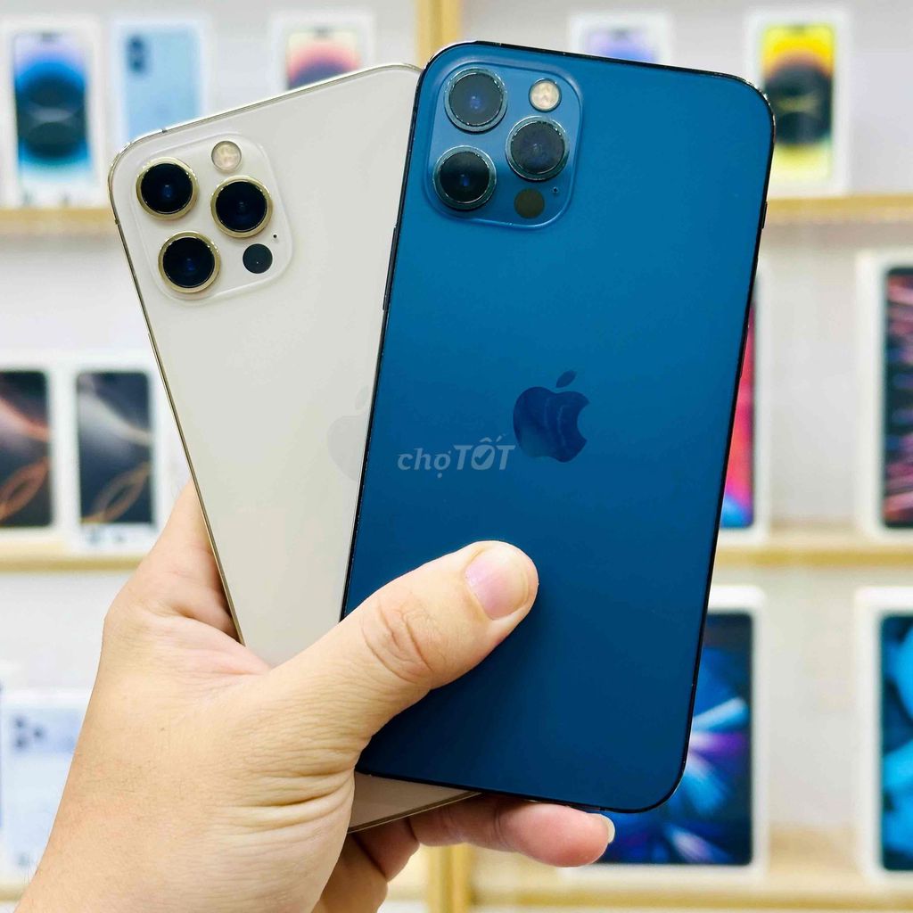 🍎12 PRO GOLD-BLUE 128GB QTẾ LL/A MỸ ZIN ĐẸP P90-94. Mua bán Điện thoại tại Quận Ninh Kiều Cần Thơ được đăng bởi Nghĩa Trần Mobile hình 1