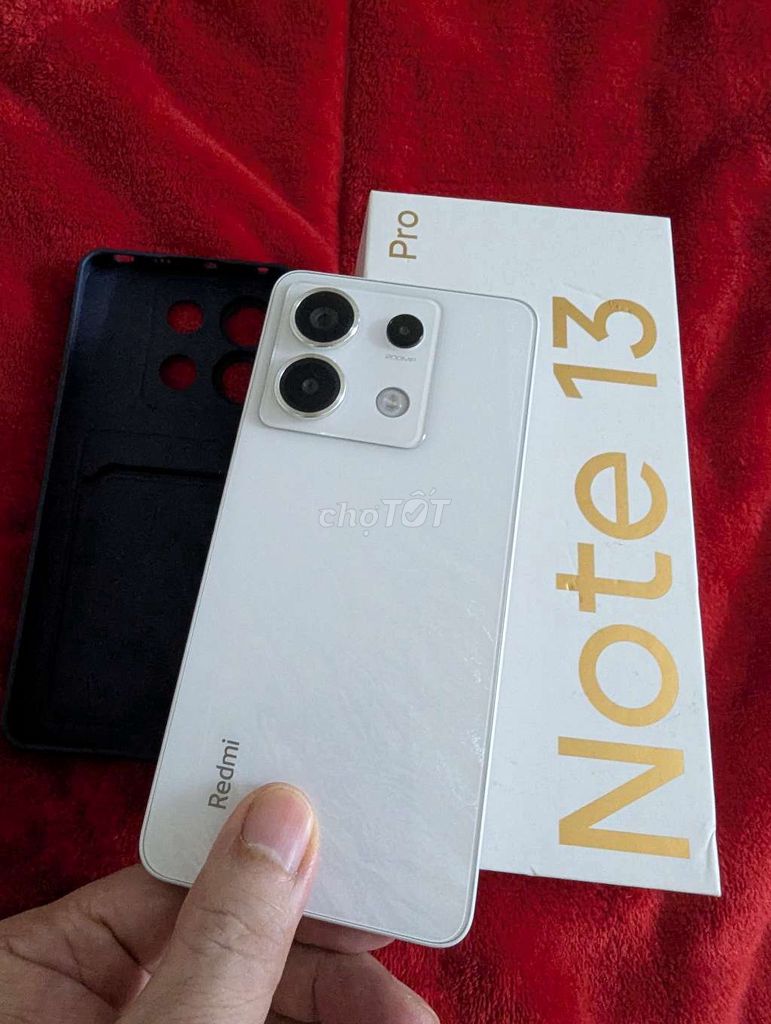 Note 13 Pro 5G màu trắng Ram 8+4/256 GB 99,999%. Mua bán Điện thoại tại Quận Hai Bà Trưng Hà Nội được đăng bởi cccp hình 1