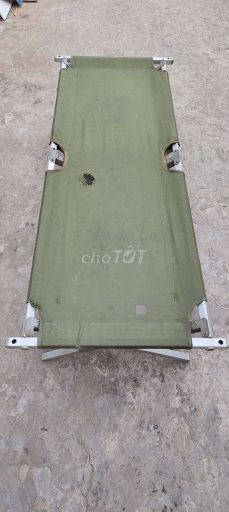 Giường xếp Nhôm Xanh rêu. Mua bán Giường, chăn ga gối nệm tại Thành phố Biên Hòa Đồng Nai được đăng bởi Lưu Danh Bạ hình 1