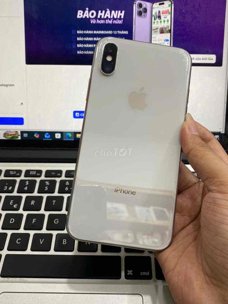 Iphone X 256G Trắng ZP.A - Pin 100% pisen. Mua bán Điện thoại tại Quận 3 Tp Hồ Chí Minh được đăng bởi Tuấn Nguyễn hình 1